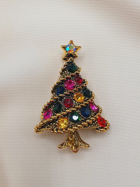Antique Gold Christmas Tree